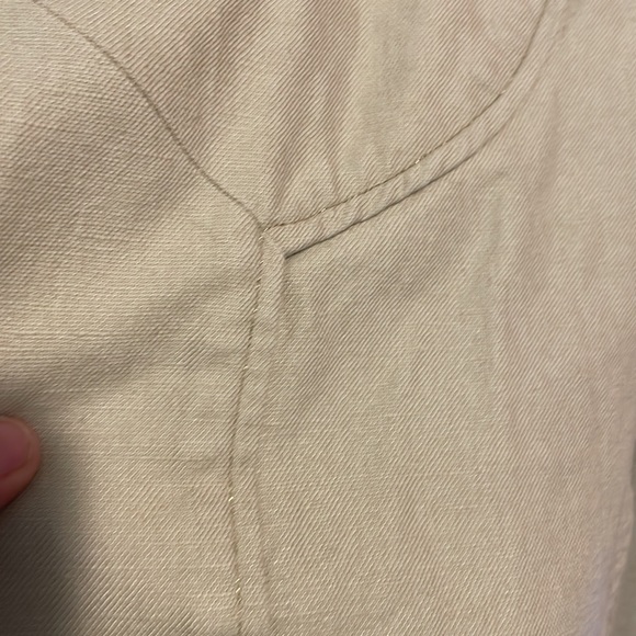 DIANE VON FURSTENBERG cropped jacked embellished sleeves pockets sz 8 - Picture 2 of 8